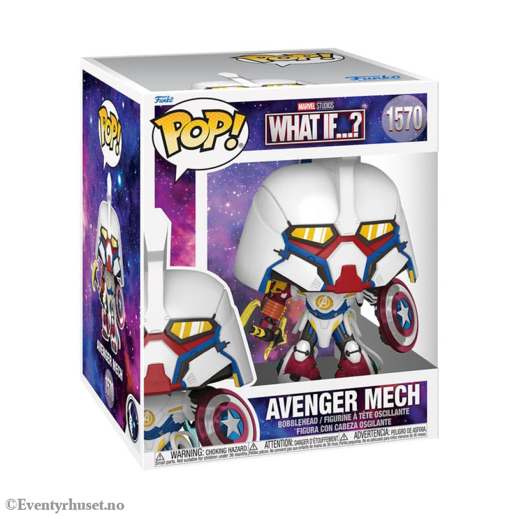 What If...? Super Sized POP! Marvel Vinyl Figure Super Mech 15 cm Collectibles
