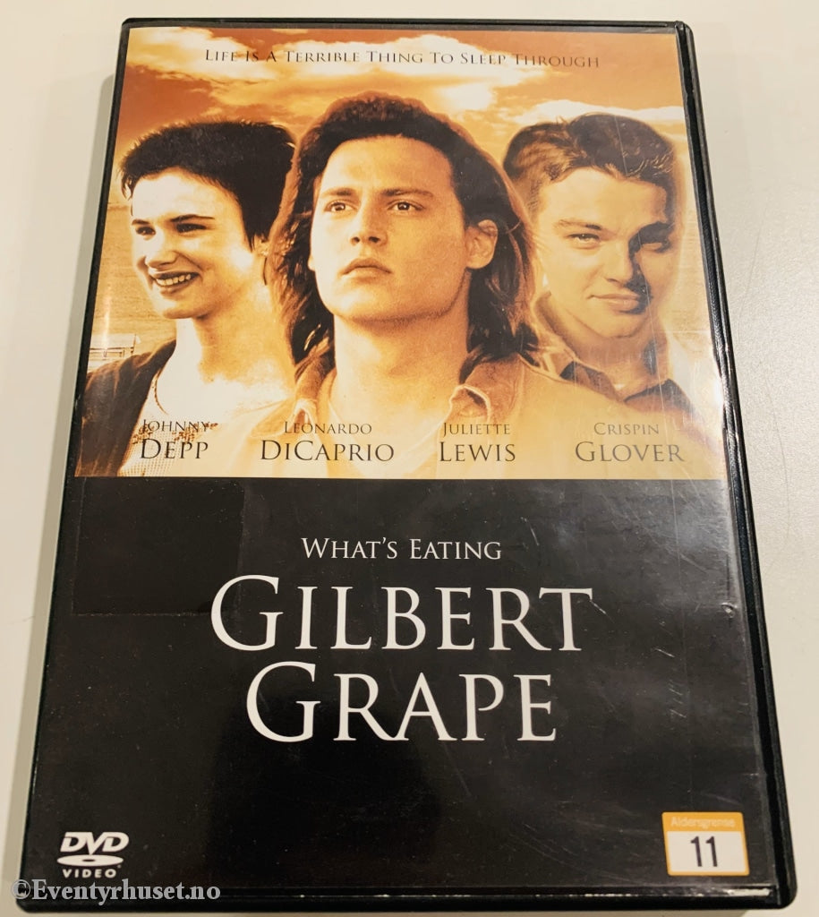 Whats Eating Gilbert Grape (Hva Er Det Med Grape) 1993. Dvd. Dvd