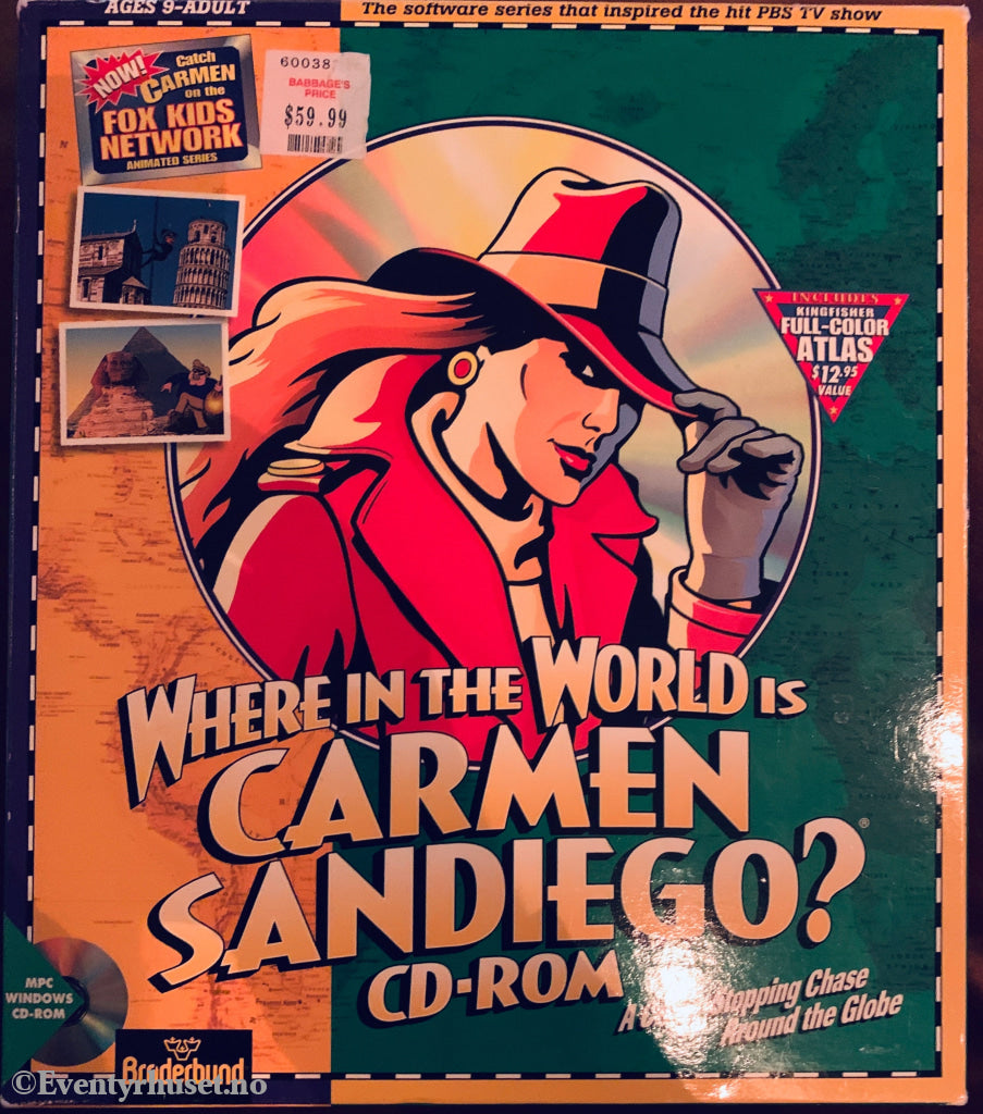 Where in the World is Carmen Sandiego? Big Box PC-spill.