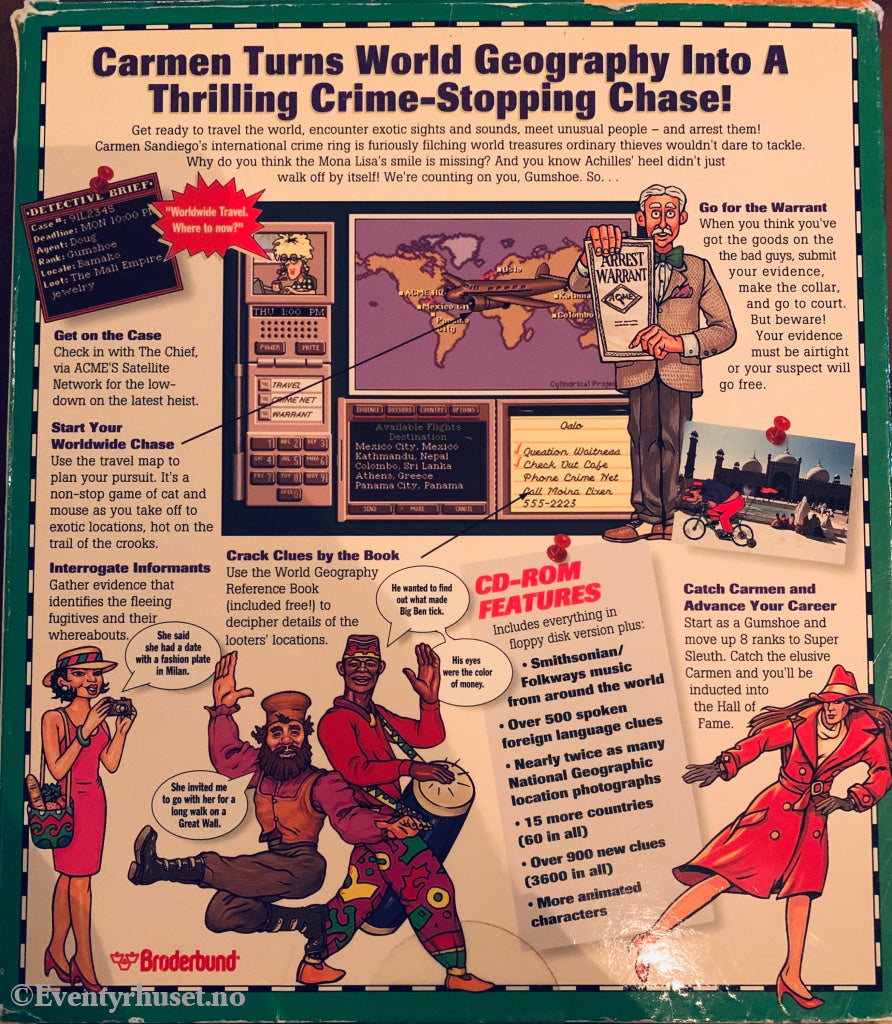 Where in the World is Carmen Sandiego? Big Box PC-spill.