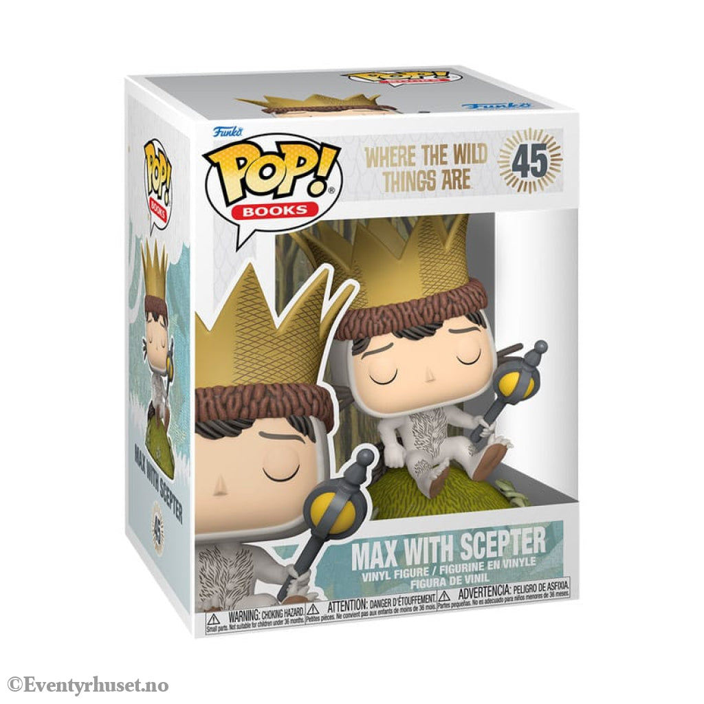 Where the Wild Things Are POP! Premium Vinyl Figure Max w/Scepter? 9 cm Collectibles