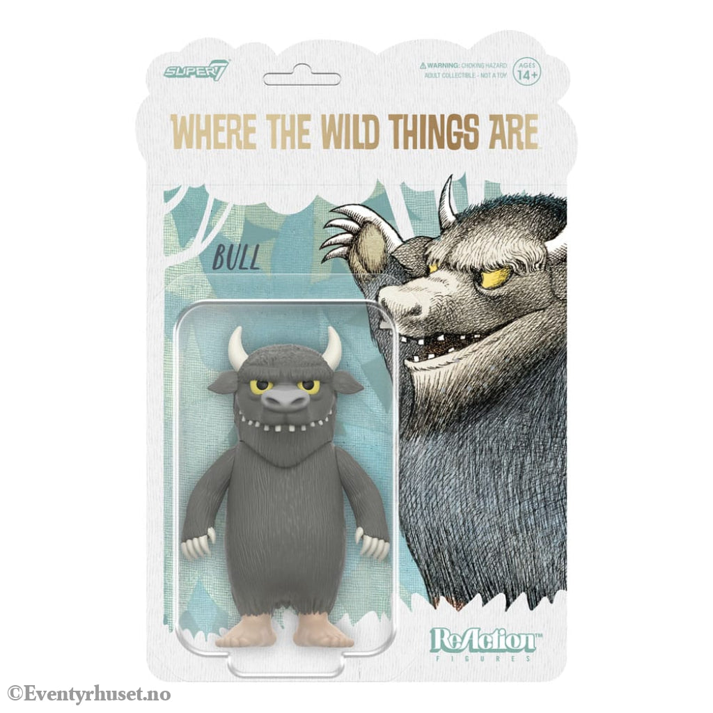 Where The Wild Things Are ReAction Action Figure Wave 01 Bull (Monster) 10 cm Toys