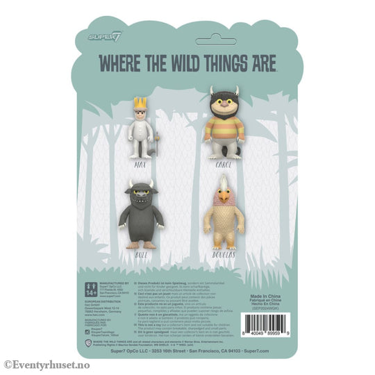 Where The Wild Things Are ReAction Action Figure Wave 01 Max 10 cm Toys