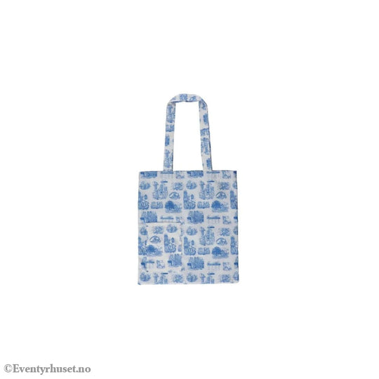 Whisper of the Heart Tote Bag Blue Nostalgia Fashion & Accessories