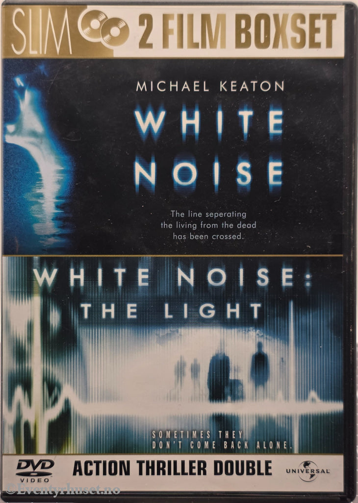 White Noise / White Noise: The Light (2005/2007). DVD.