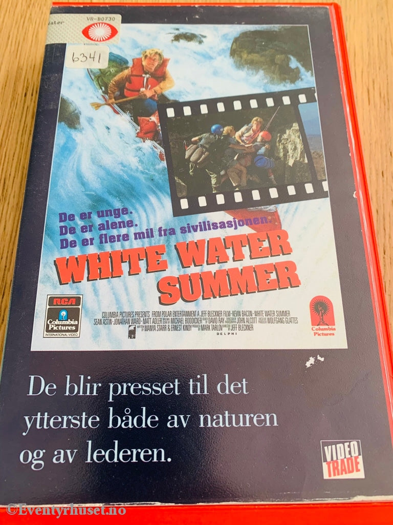 White Water Summer. 1987. Vhs Big Box.
