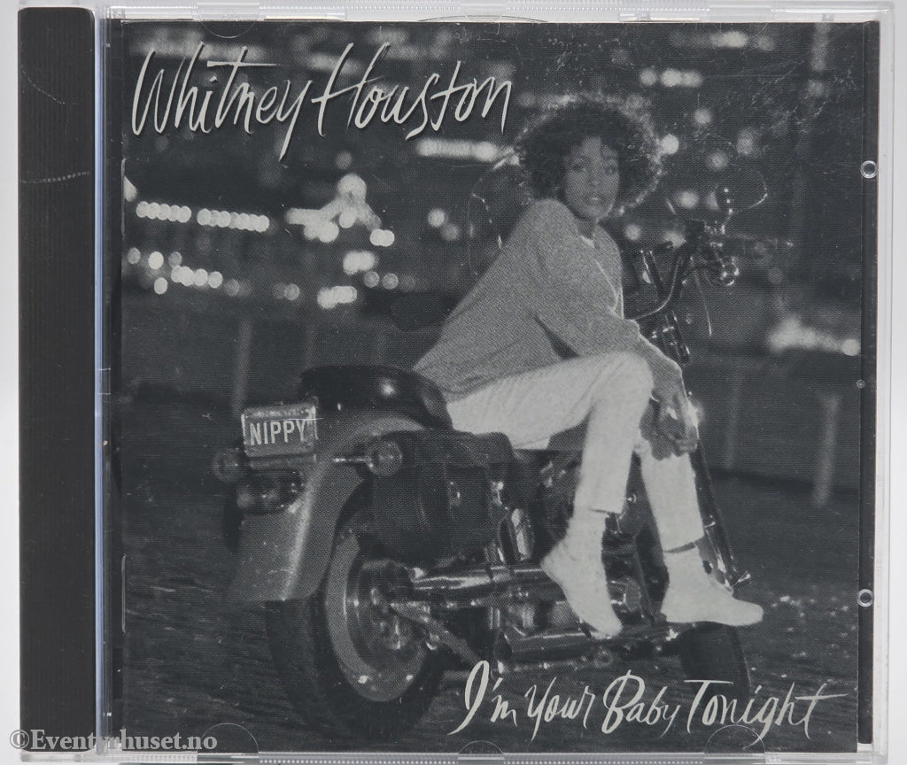 Whitney Houston. 1990. I'm Your Baby Tonight. CD.