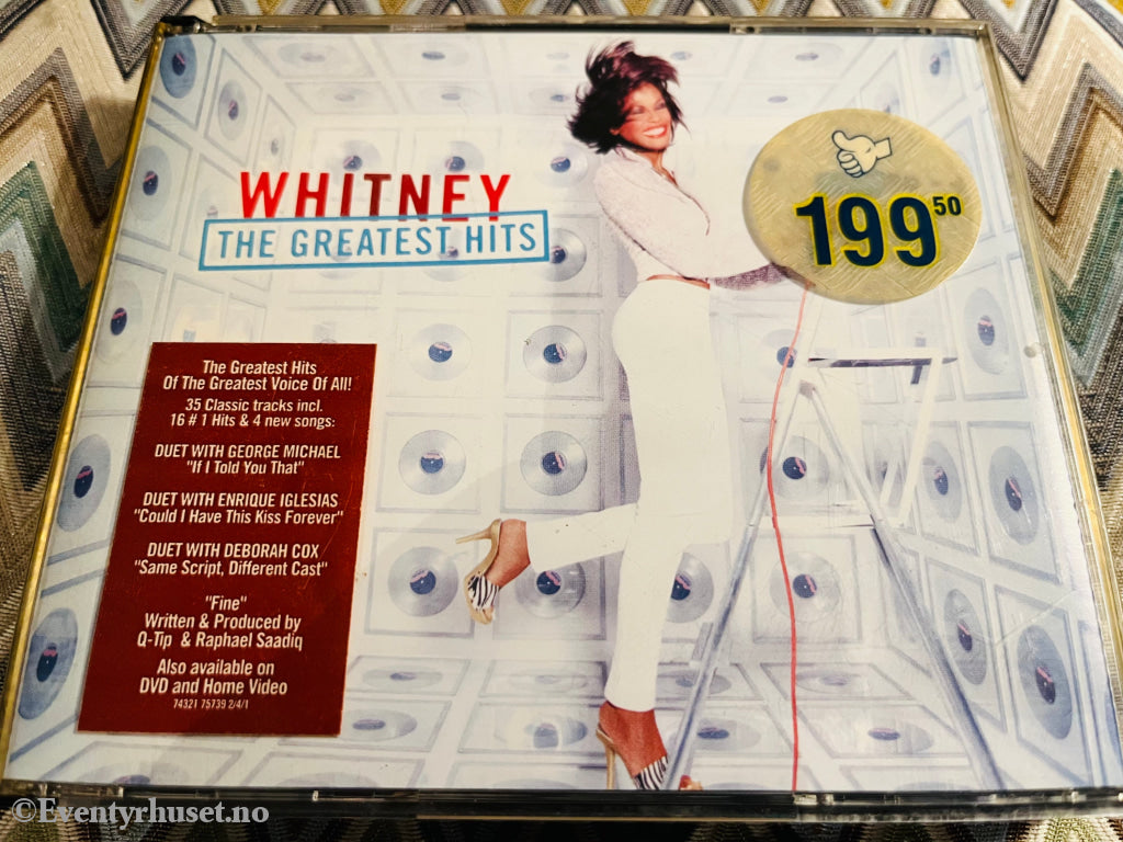 Whitney The Greatest Hits. 1985 - 2000. Dobbel Cd. Lydbok