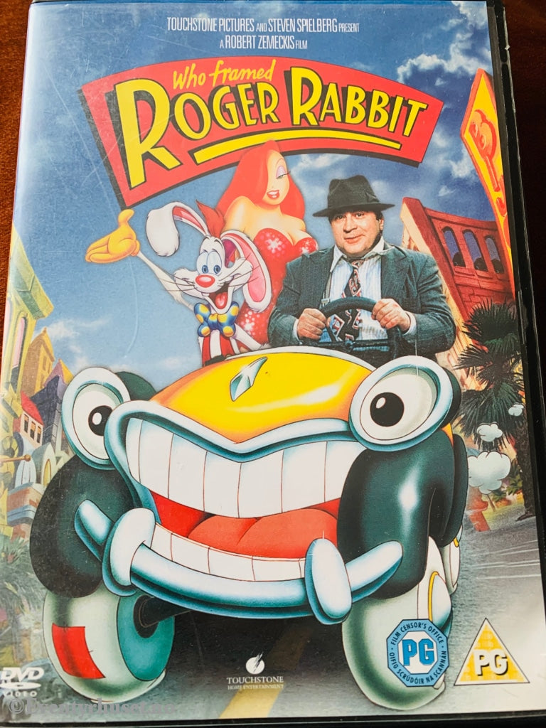 Who Framed Roger Rabbit! (Hvem Lurte Rabbit). 1988. Dvd. Norsk Tekst! Dvd