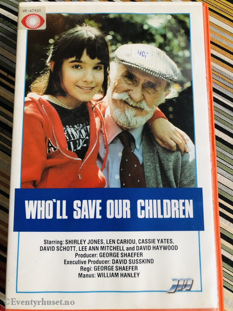 Wholl Save Our Children. 1978. Vhs Big Box.