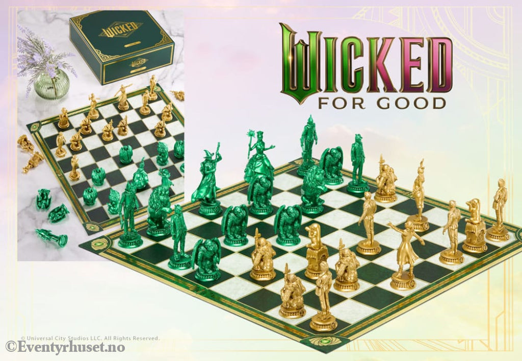 Wicked: For Good Chess Set Shiz vs. Emerald City Games