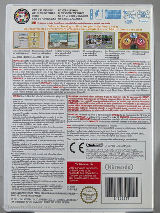 Wii Fit Plus . Nintendo Wii.
