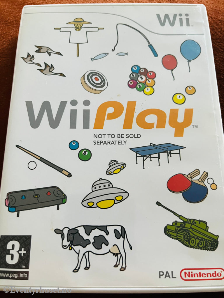 Wii Play. Nintendo Wii.