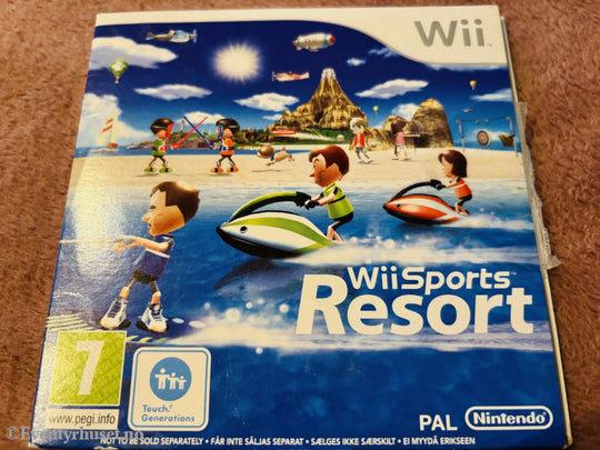 Wii Sports Resort. Nintendo Wii. Slipcase.