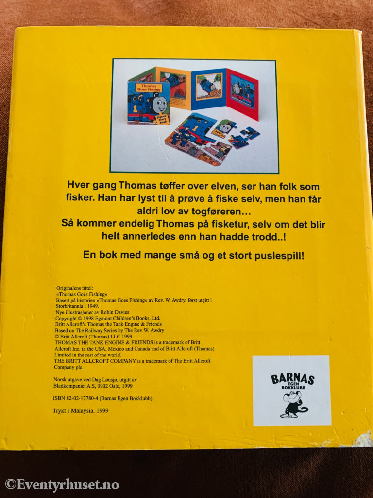 Wilbert Awdry. Thomas på fisketur. 1999. Bok.