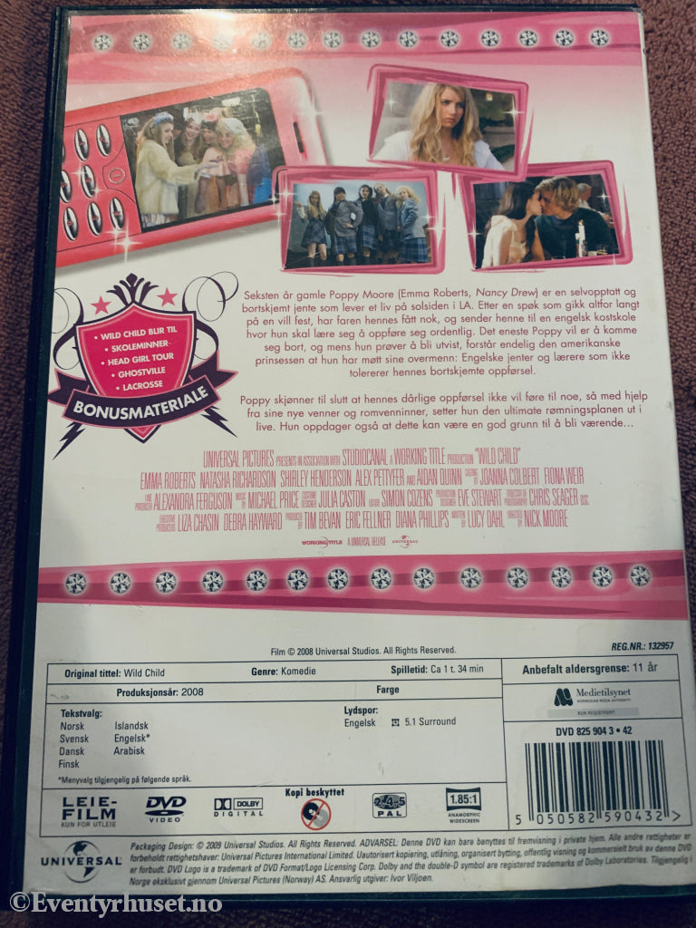 Wild Child. DVD.