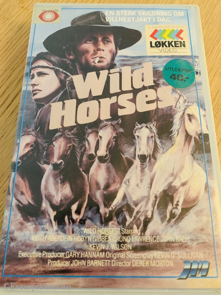 Wild Horses. 1984. Vhs Big Box.
