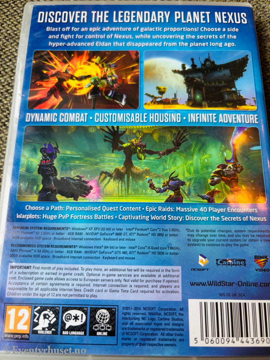 Wildstar. PC.