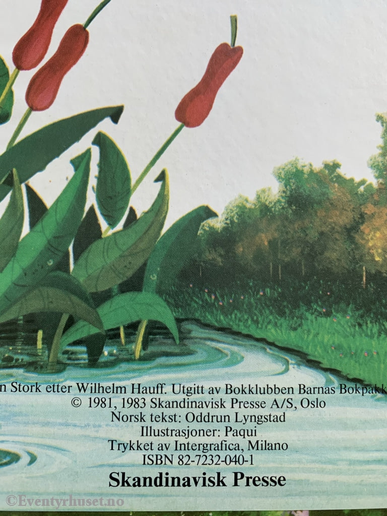 Wilhelm Hauff. 1981 1983. Kalifen Stork. Eventyrbok