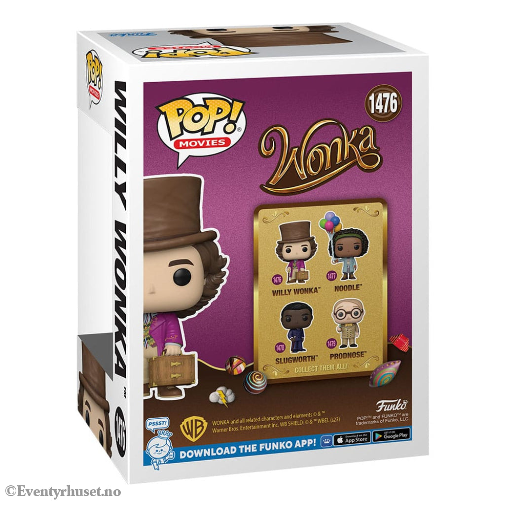 Willy Wonka & the Chocolate Factory POP! Movies Vinyl Figure Willy Wonka 9 cm Collectibles