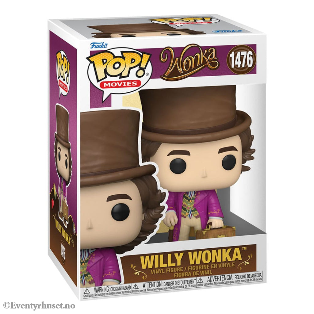 Willy Wonka & the Chocolate Factory POP! Movies Vinyl Figure Willy Wonka 9 cm Collectibles