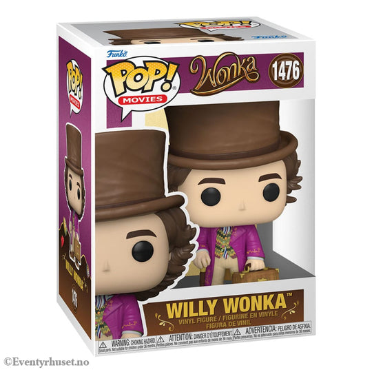 Willy Wonka & the Chocolate Factory POP! Movies Vinyl Figure Willy Wonka 9 cm Collectibles