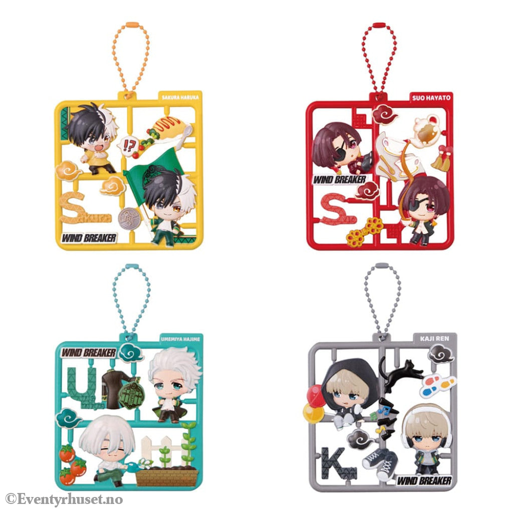 Wind Breaker Plat Collection Keychain Assortment Vol. 2 (4) Manga & Anime
