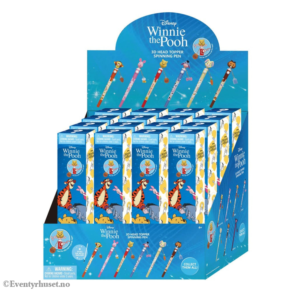 Winnie-the-Pooh 3D Head Topper Spinning Pen Home & Gifts