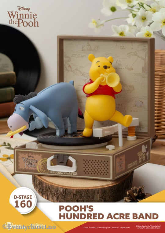 Winnie the Pooh Record Player Series PVC figure Pooh’s Hundred Acre Band 12 cm Home & Gifts