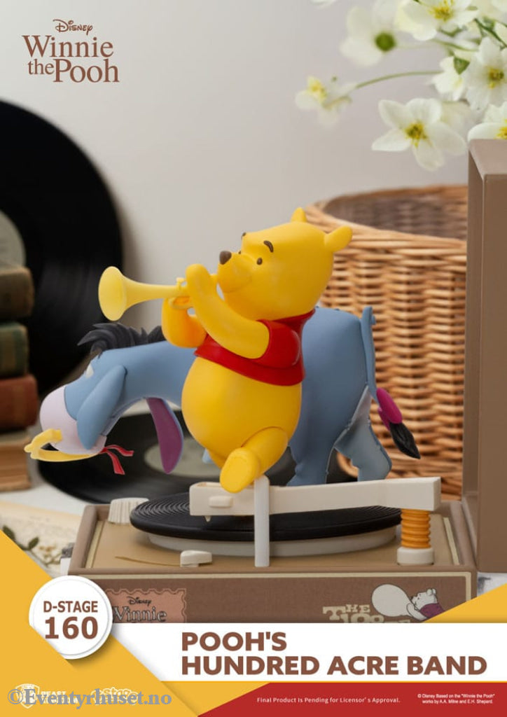 Winnie the Pooh Record Player Series PVC figure Pooh’s Hundred Acre Band 12 cm Home & Gifts