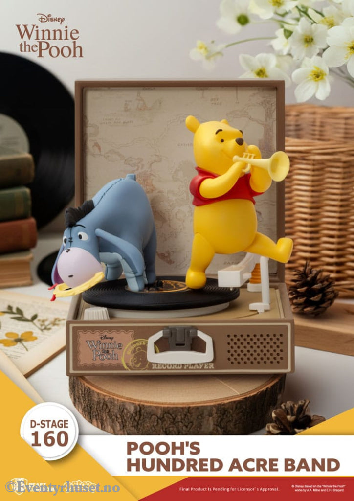 Winnie the Pooh Record Player Series PVC figure Pooh’s Hundred Acre Band 12 cm Home & Gifts