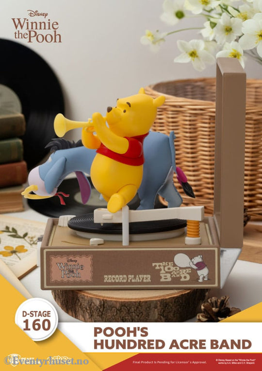 Winnie the Pooh Record Player Series PVC figure Pooh’s Hundred Acre Band 12 cm Home & Gifts