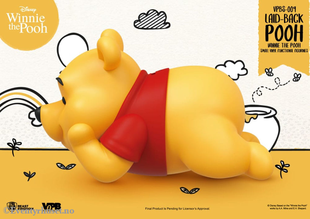 Winnie The Pooh Small Vinyl Bank laid-back Winnie 17 cm Home & Gifts