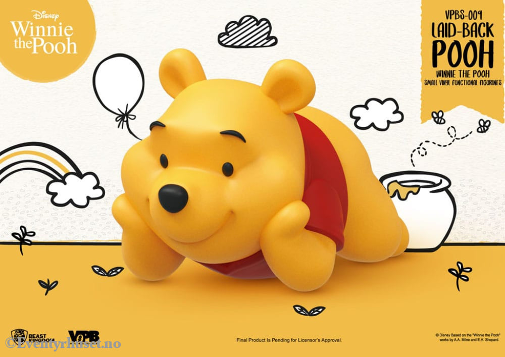 Winnie The Pooh Small Vinyl Bank laid-back Winnie 17 cm Home & Gifts
