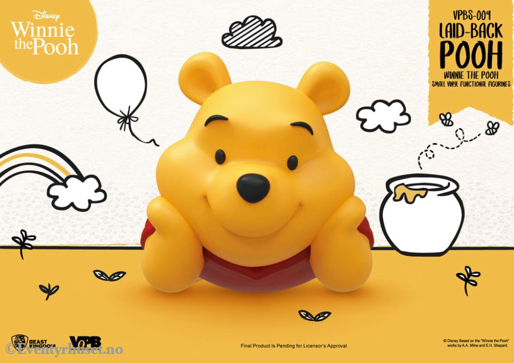 Winnie The Pooh Small Vinyl Bank laid-back Winnie 17 cm Home & Gifts