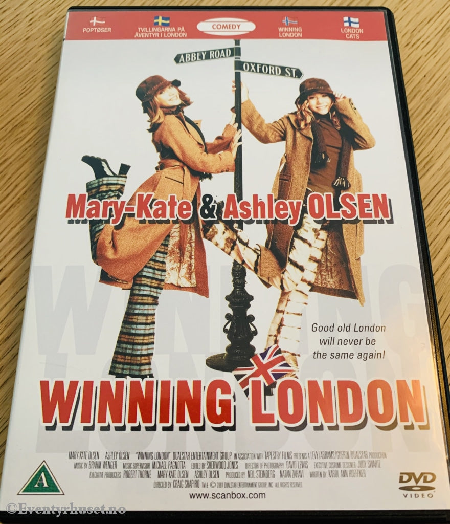 Winning London. Med Mary-Kate & Ashley Olsen. 2001. Dvd. Dvd