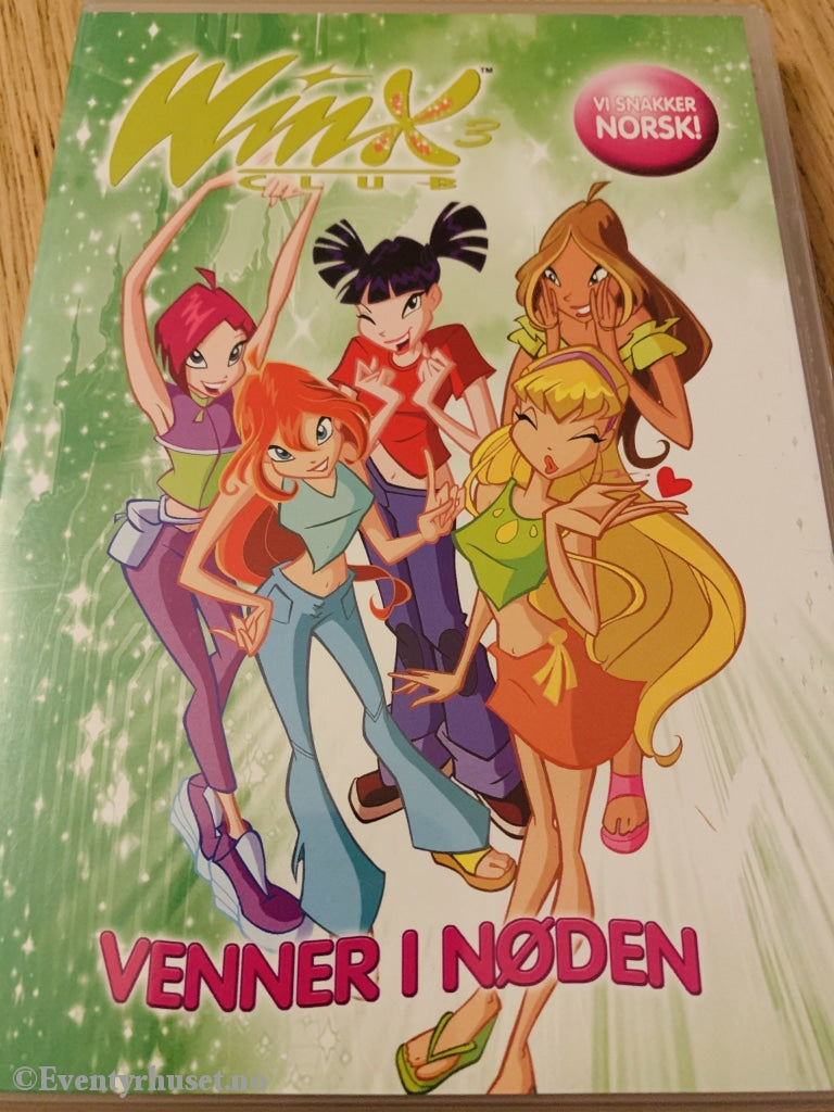 Winx - Venner I Nøden. 2004. Dvd. Dvd