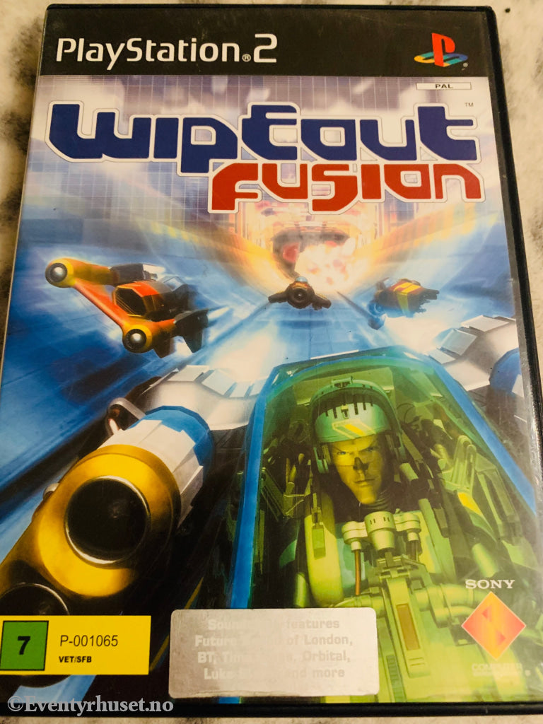 Wipeout Fusion. Ps2. Ps2