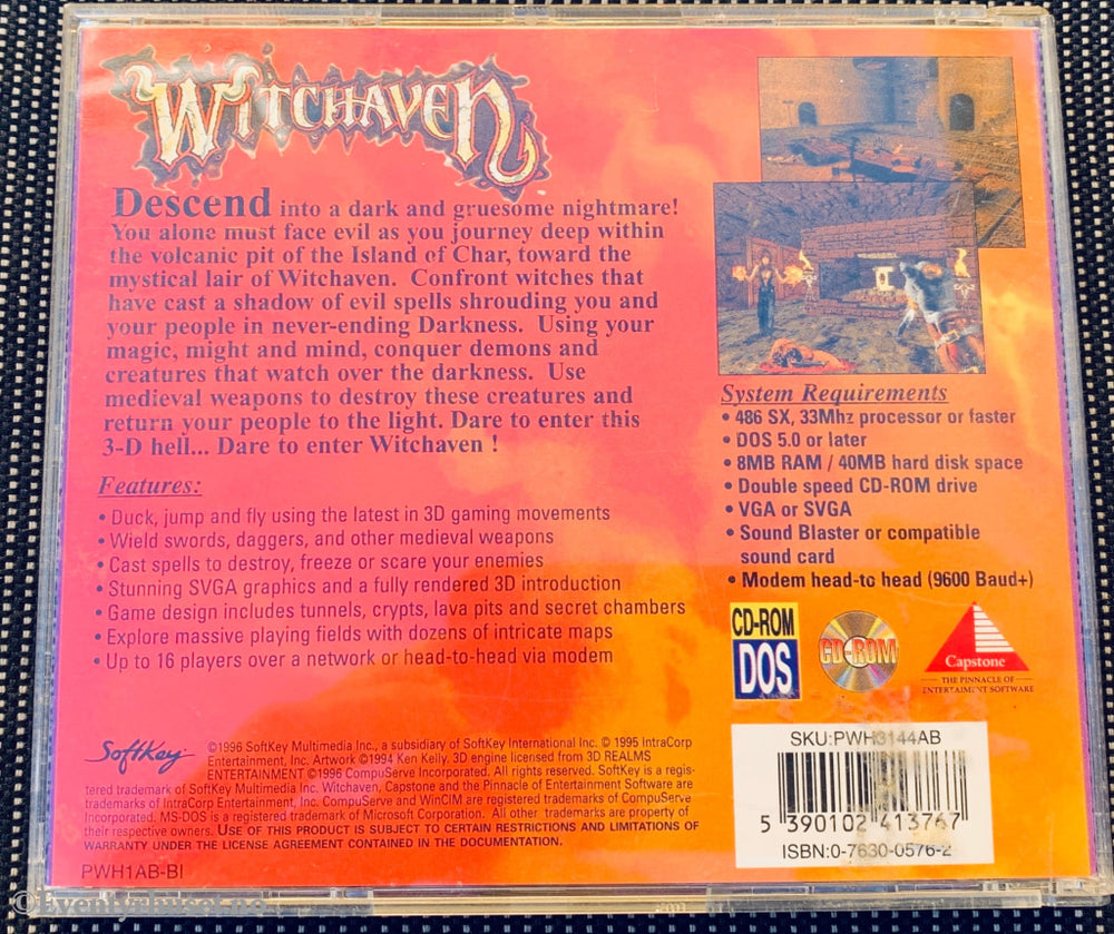 Witchaven, 1995. PC-spill.
