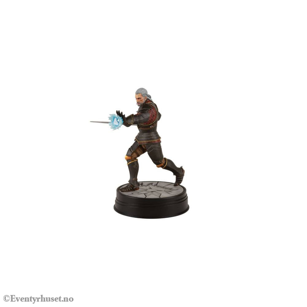 Witcher 3 Wild Hunt PVC Statue Geralt Toussaint Tourney Armor 20 cm Collectibles
