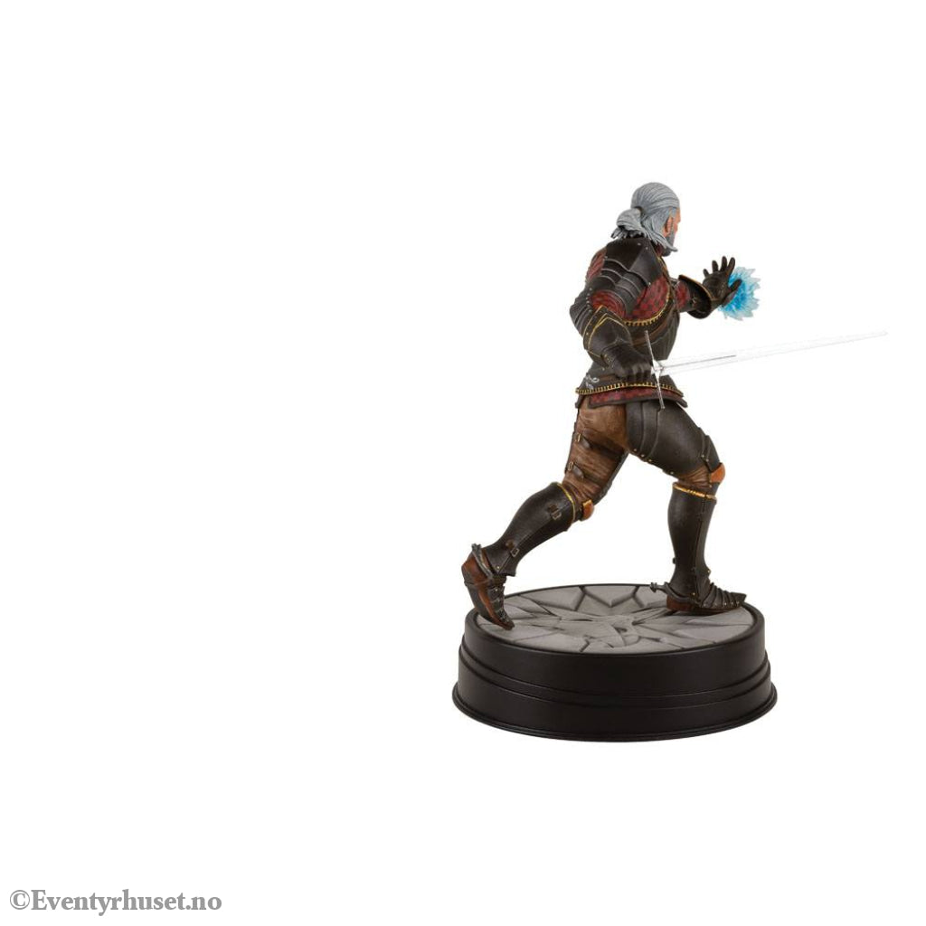 Witcher 3 Wild Hunt PVC Statue Geralt Toussaint Tourney Armor 20 cm Collectibles