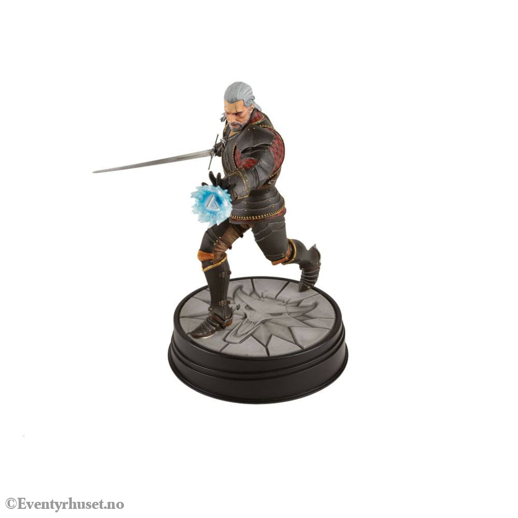 Witcher 3 Wild Hunt PVC Statue Geralt Toussaint Tourney Armor 20 cm Collectibles