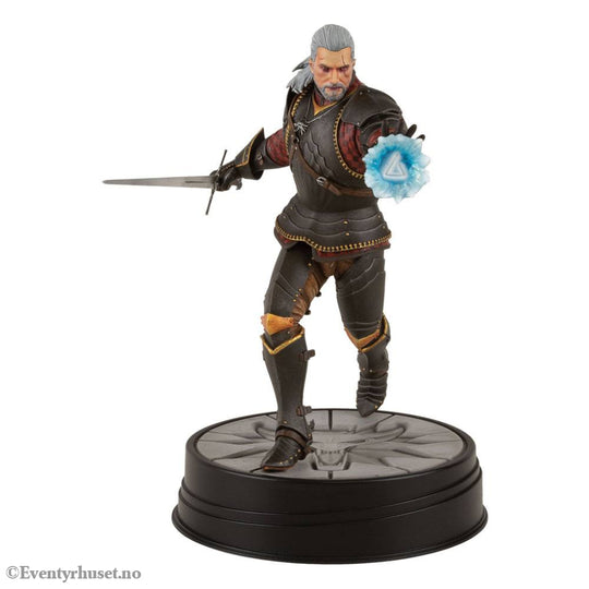Witcher 3 Wild Hunt PVC Statue Geralt Toussaint Tourney Armor 20 cm Collectibles