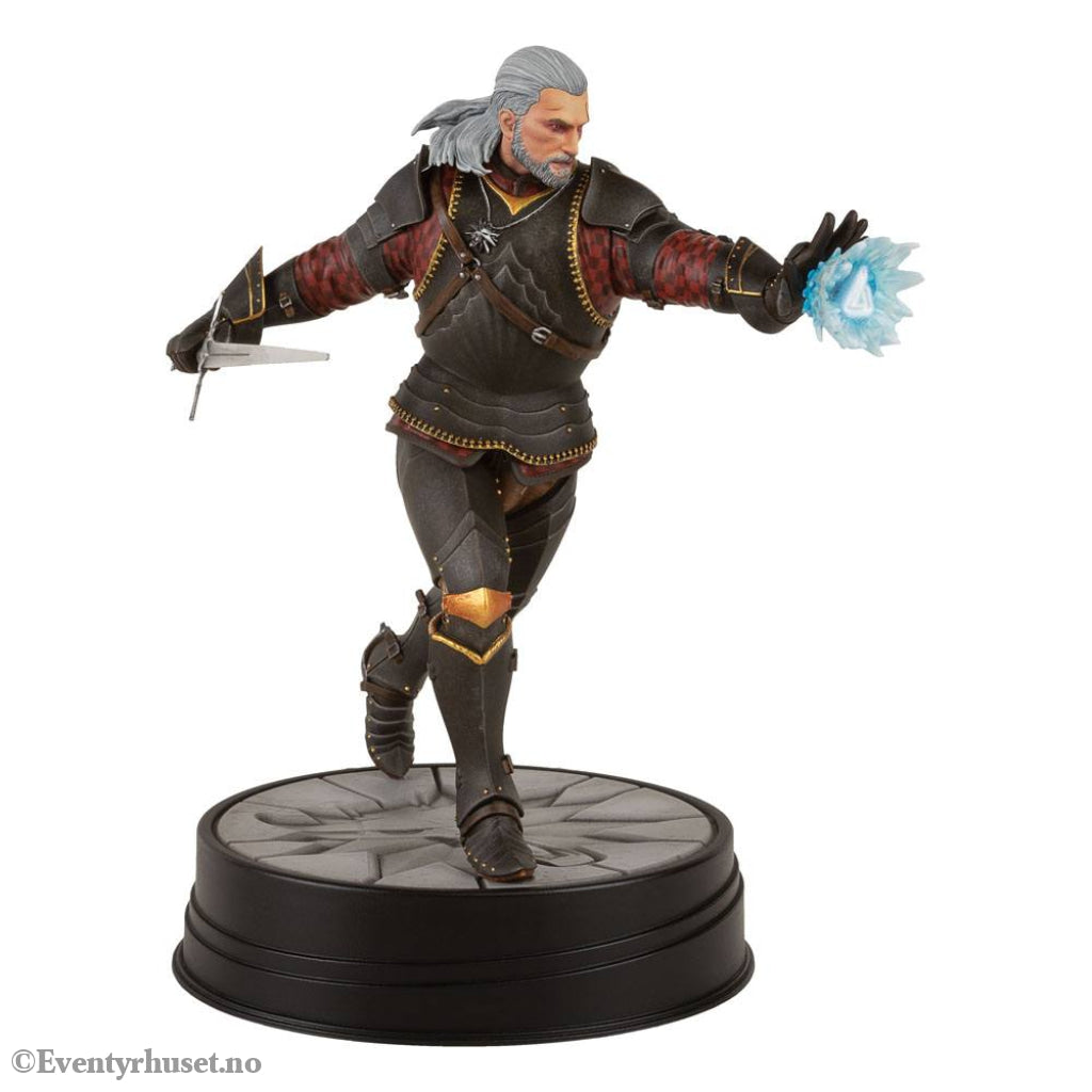 Witcher 3 Wild Hunt PVC Statue Geralt Toussaint Tourney Armor 20 cm Collectibles