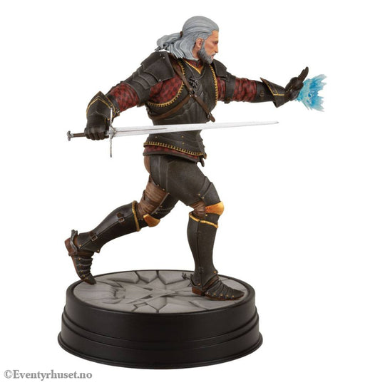Witcher 3 Wild Hunt PVC Statue Geralt Toussaint Tourney Armor 20 cm Collectibles