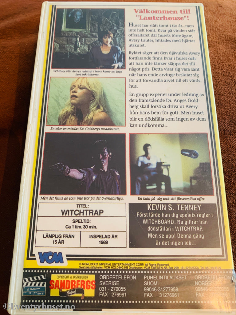 Witchtrap. 1989. VHS. Walt Disney Home Video