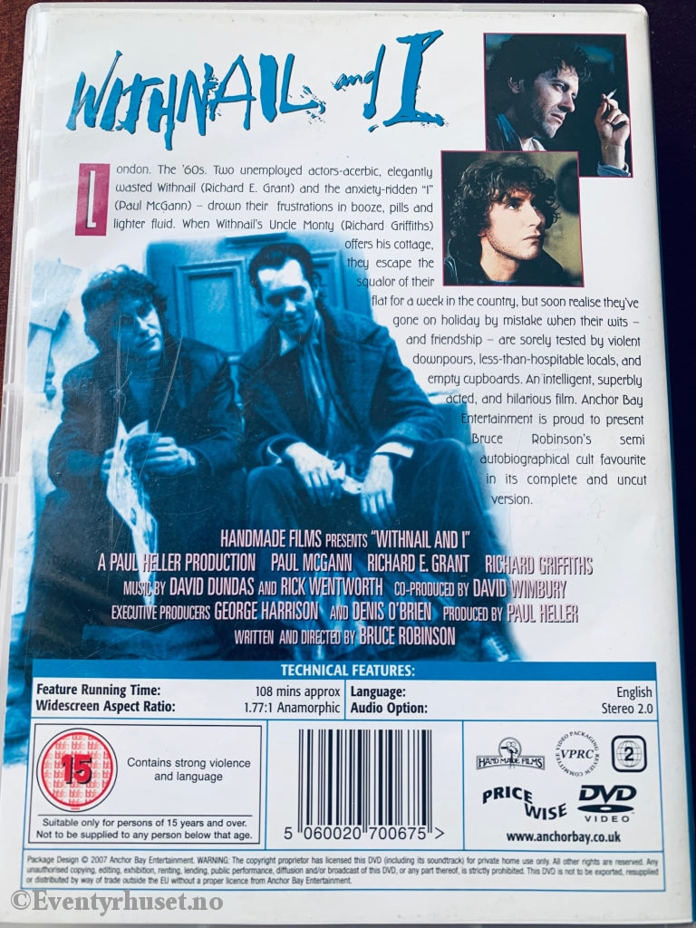 Withnail And I. Dvd. Dvd
