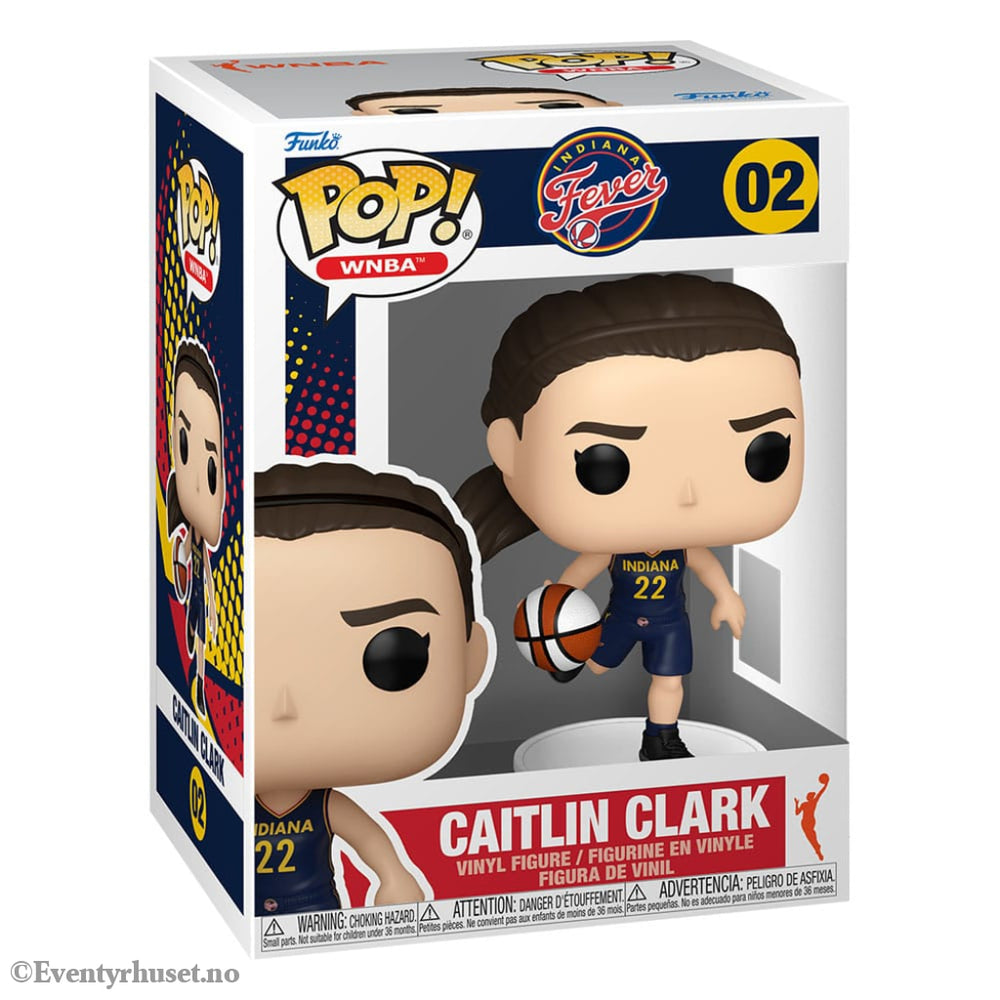 WNBA POP! Vinyl Figure Indiana Fever: Caitlin Clark 9 cm Collectibles