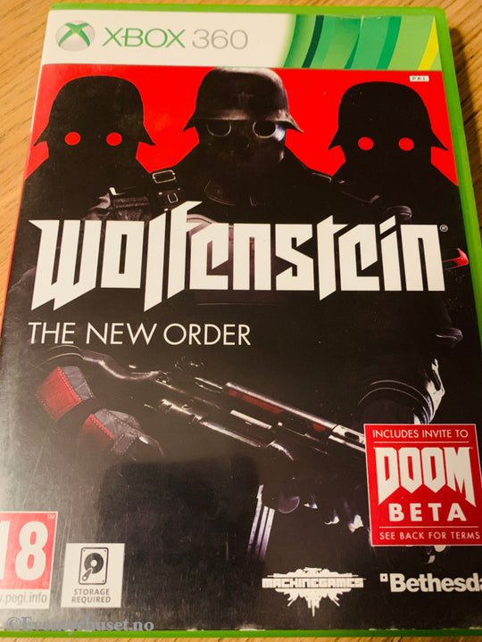 Wolfenstein - The New Order. Xbox 360. 360