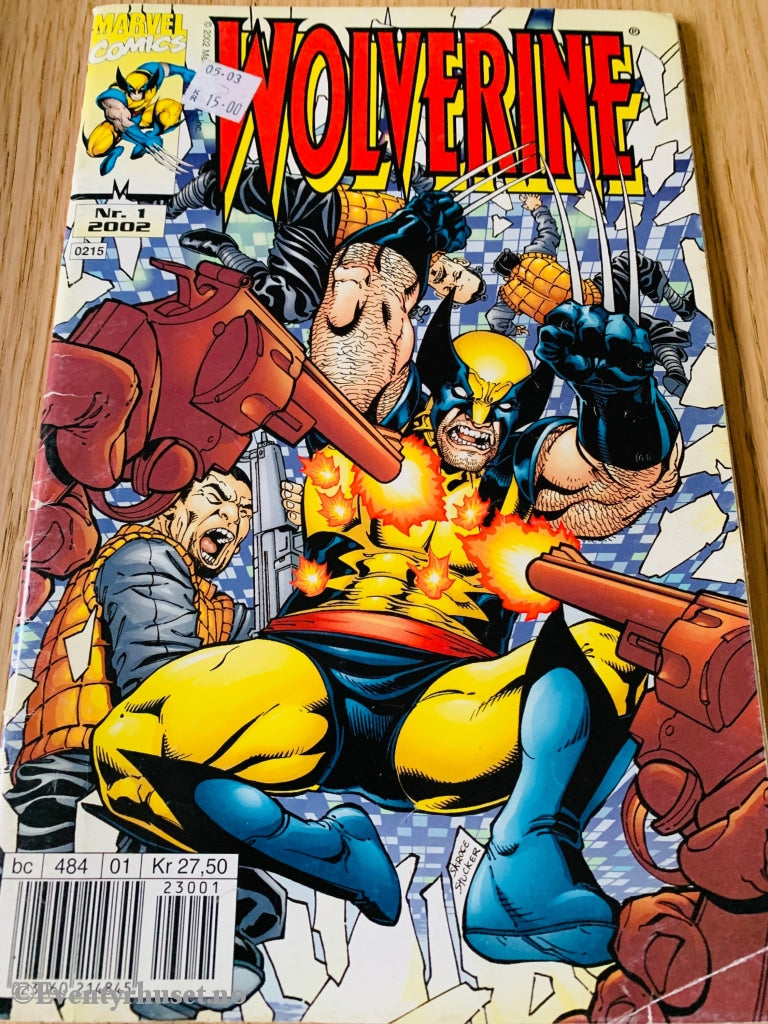 Wolverine. 2002/01. Tegneserieblad